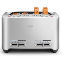 Produktbild för Sage the Smart Toast 4 5 4 skivor Silver