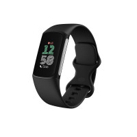 Produktbild för Fitbit Charge 6 AMOLED Armband med aktivitetsspårare Svart