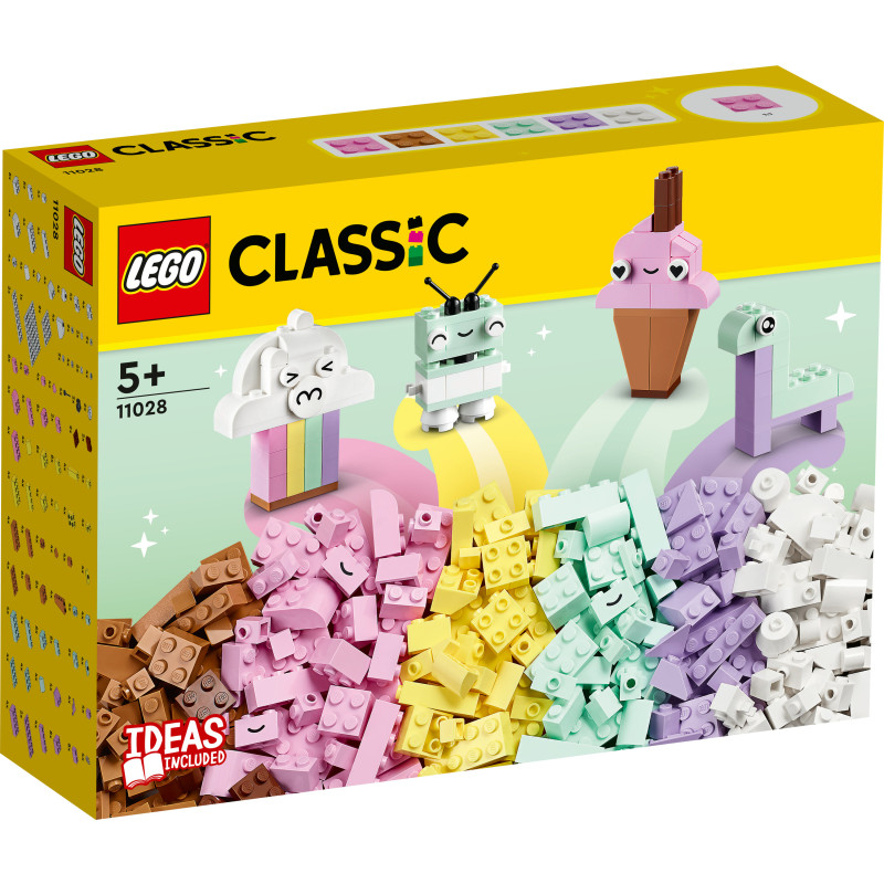 Produktbild för LEGO Classic Kreativt skoj med pastellfärger