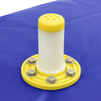 Miniatyr av produktbild för Vattentank med kran vikbar 5000 L PVC