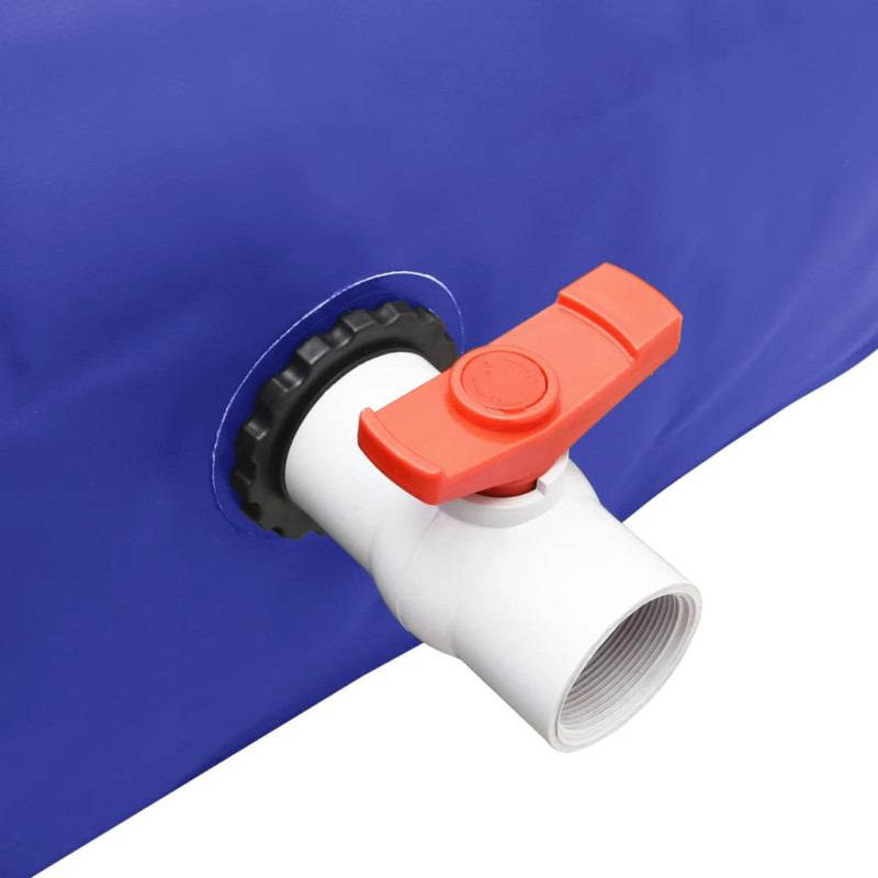 Produktbild för Vattentank med kran vikbar 2100 L PVC