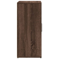 Produktbild för Skänk brun ek 60x31x70 cm konstruerat trä