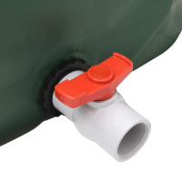 Miniatyr av produktbild för Vattentank med kran vikbar 1500 L PVC