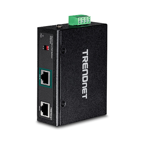 TRENDnet Trendnet TI-SG104 nätverksdelare Svart Strömförsörjning via Ethernet (PoE) stöd