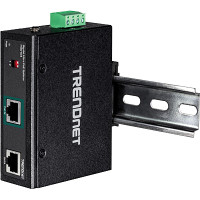 Miniatyr av produktbild för Trendnet TI-SG104 nätverksdelare Svart Strömförsörjning via Ethernet (PoE) stöd