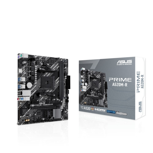 ASUSTeK COMPUTER ASUS PRIME A520M-R AMD A520 Uttag AM4 micro ATX