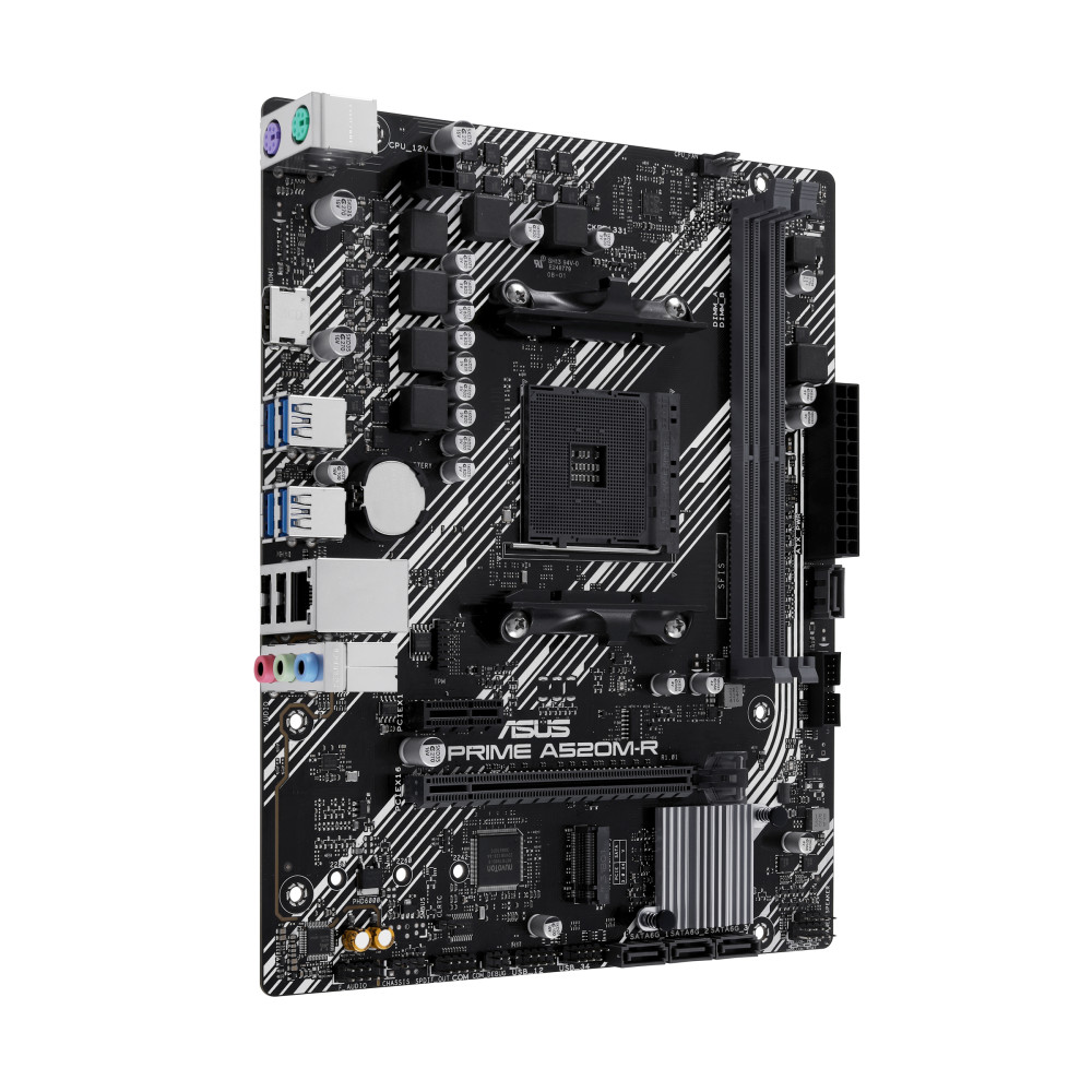 Produktbild för ASUS PRIME A520M-R AMD A520 Uttag AM4 micro ATX