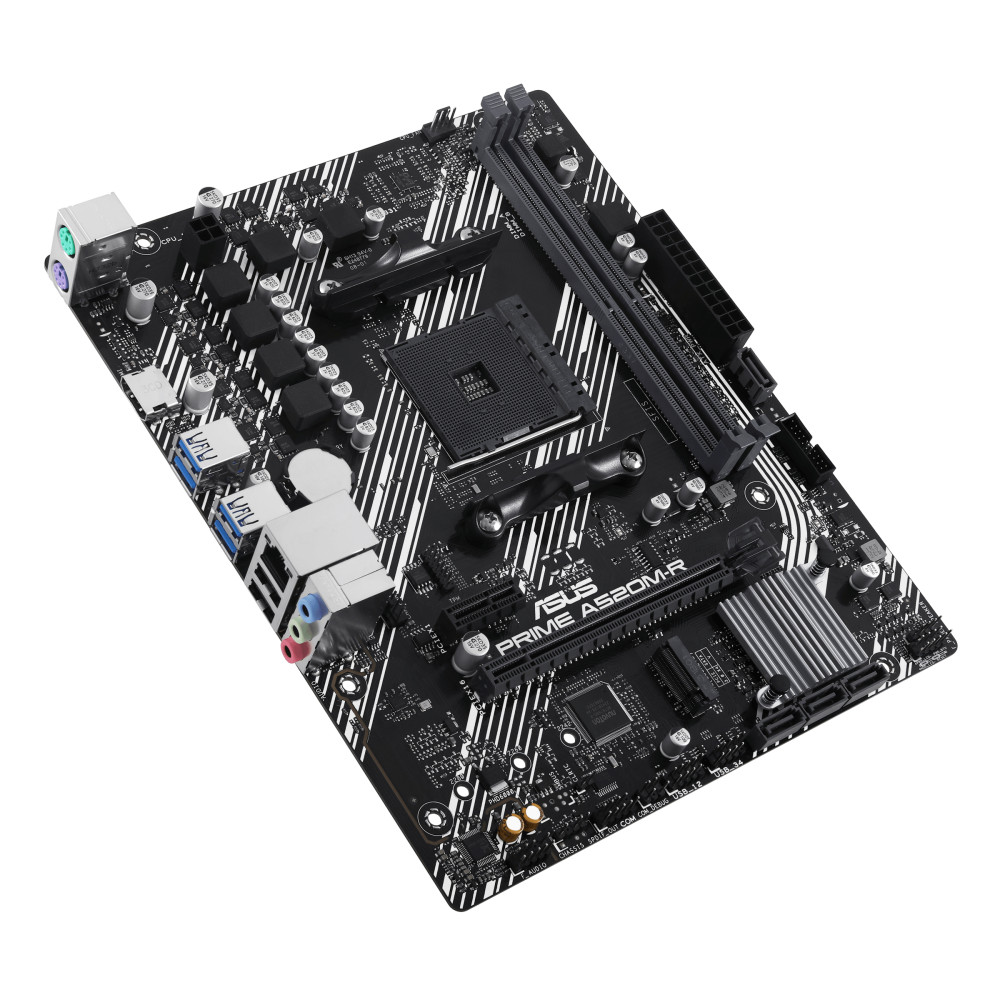 Produktbild för ASUS PRIME A520M-R AMD A520 Uttag AM4 micro ATX