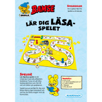 Produktbild för Bamse Lär dig läsa-spelet