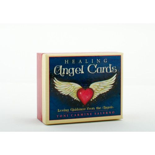 Salerno Toni Carmine Healing Angel Cards (55 Cards, Custom-Designed Hard Cover Box Set)