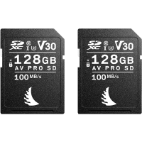 Miniatyr av produktbild för Angelbird SD Match Pack for Canon AV PRO V30 128 GB | 2 PACK