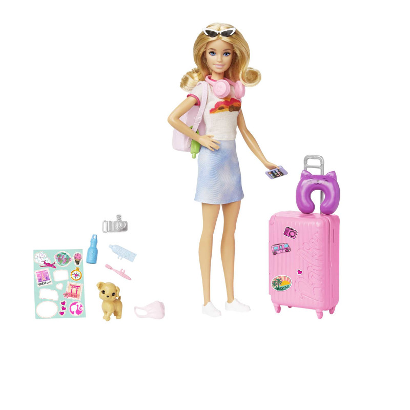Produktbild för Barbie Dreamhouse Adventures Barbie-docka och tillbehör