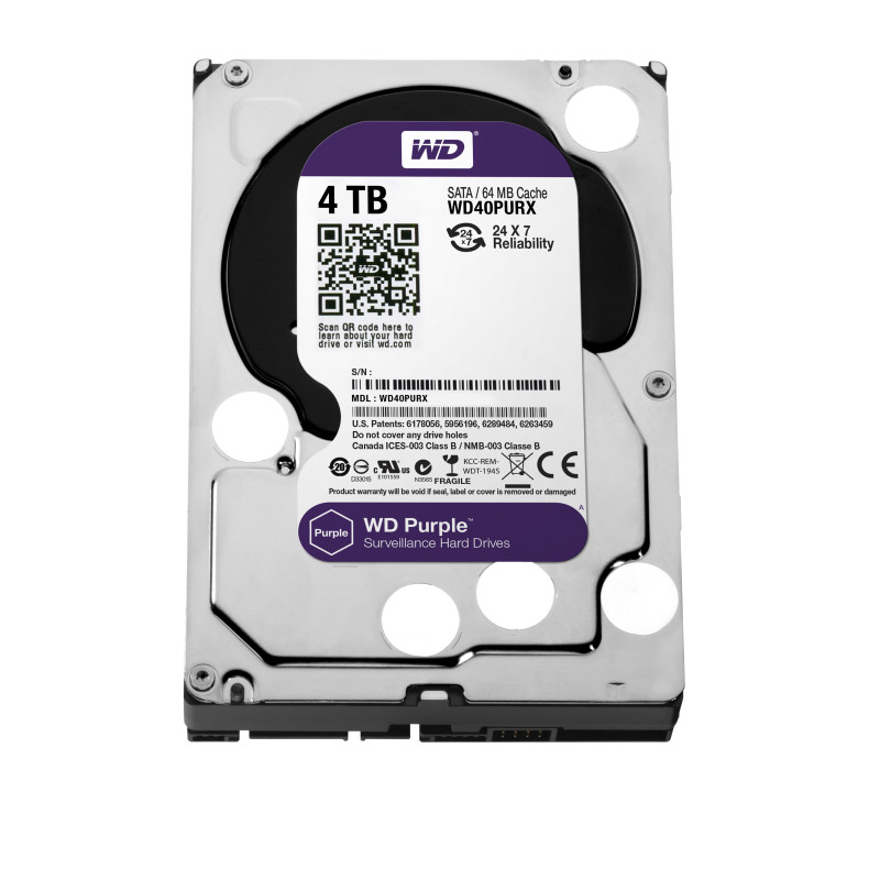 Produktbild för Western Digital Purple 3.5" 4 TB Serial ATA III