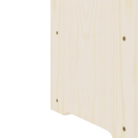 Produktbild för Vinställ 67,5x25x87 cm massiv furu