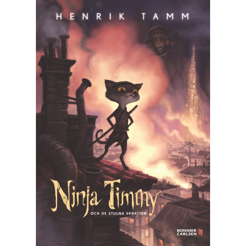 Henrik Tamm Ninja Timmy och de stulna skratten (inbunden)