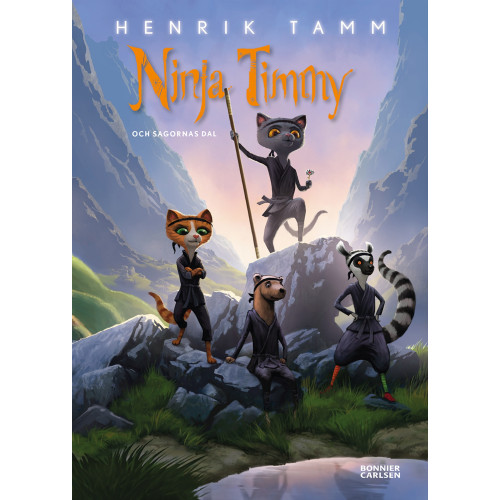 Henrik Tamm Ninja Timmy och sagornas dal (inbunden)