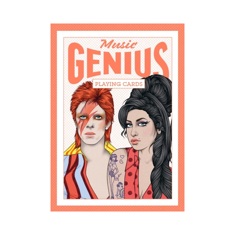 Produktbild för Genius Music (Genius Playing Cards)