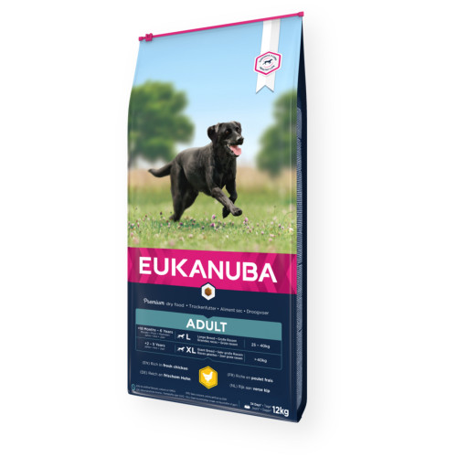 EUKANUBA Eukanuba 8710255121710 torrfoder till hund 12 kg Vuxen Kyckling