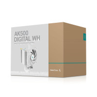 Produktbild för DeepCool AK500 Digital WH Processor Luftkylare 12 cm Vit 1 styck
