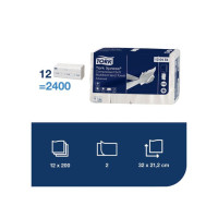 Produktbild för Handduk TORK Adv H2 Xpress Komp. 2400/fp