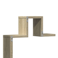 Produktbild för Vägghylla sonoma-ek 104,5x10x43 cm konstruerat trä