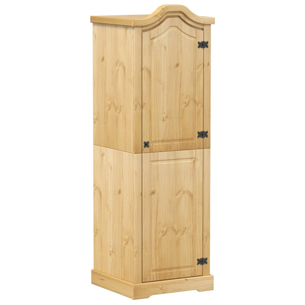 Produktbild för Garderob Corona 55x52x170 cm massiv furu