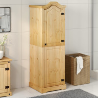 Produktbild för Garderob Corona 55x52x170 cm massiv furu