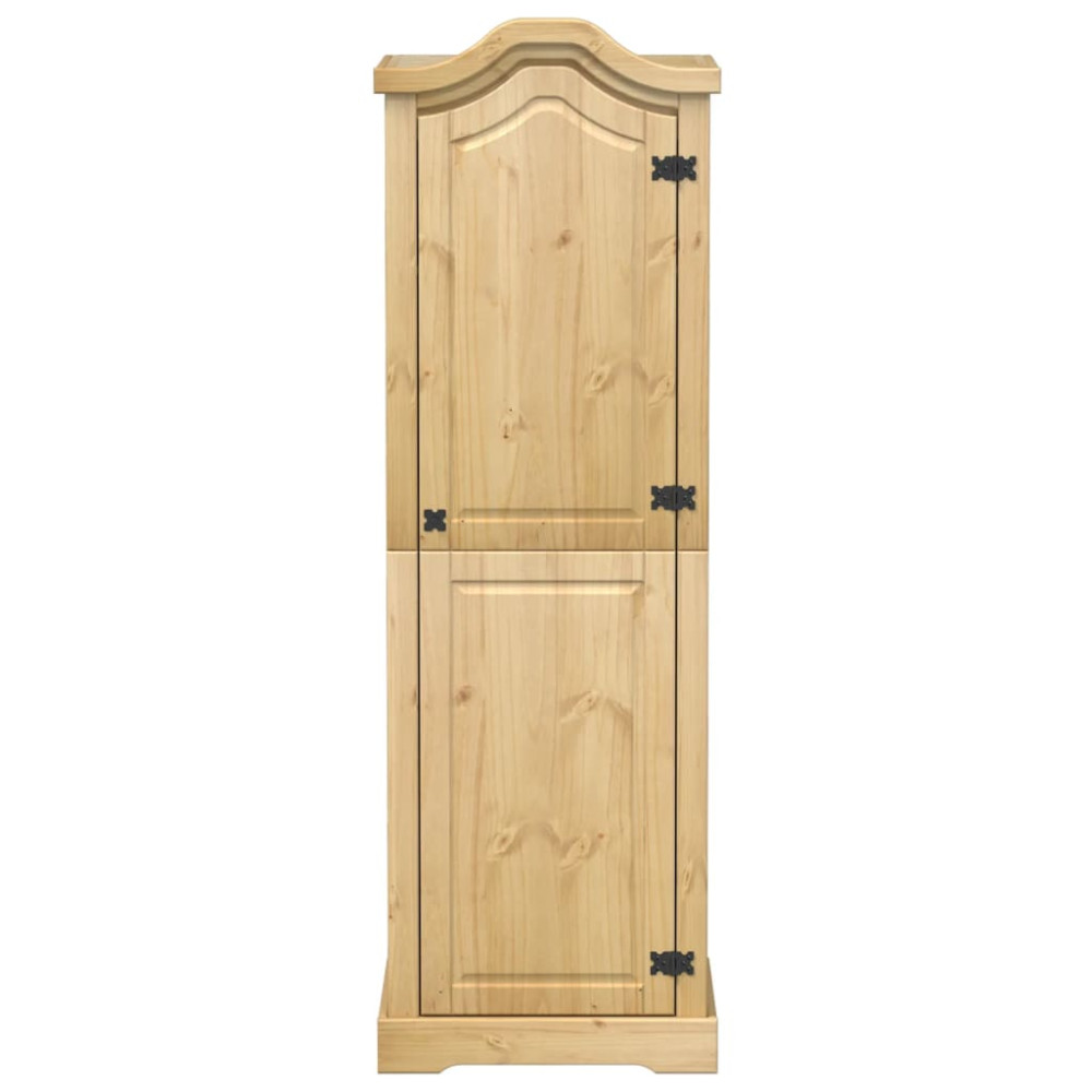 Produktbild för Garderob Corona 55x52x170 cm massiv furu