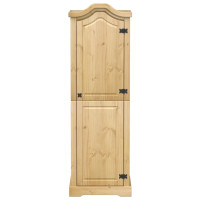 Produktbild för Garderob Corona 55x52x170 cm massiv furu