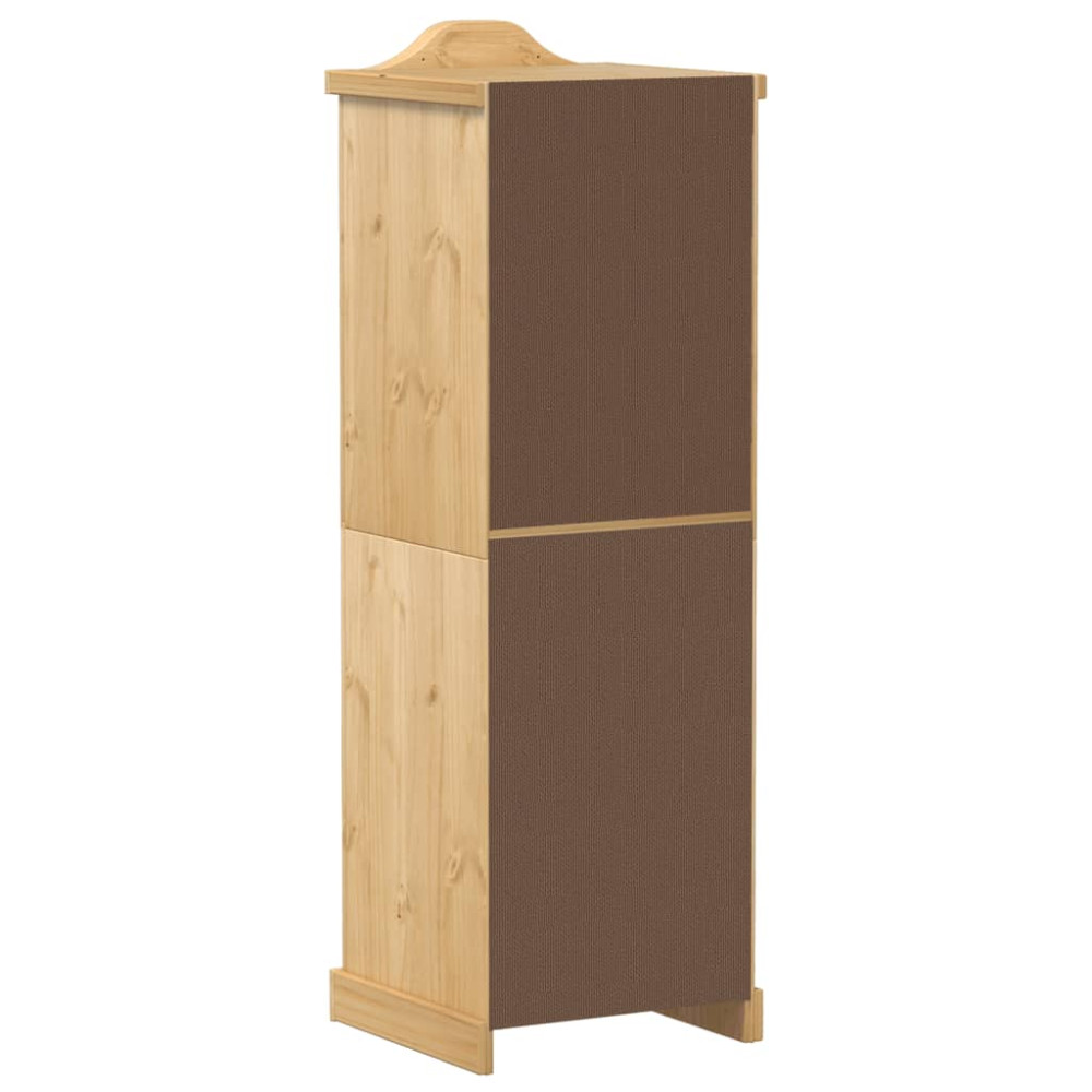 Produktbild för Garderob Corona 55x52x170 cm massiv furu