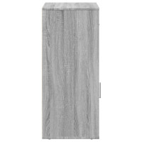 Produktbild för Förvaringsskåp grå sonoma-ek 56,5x39x90 cm konstruerat trä
