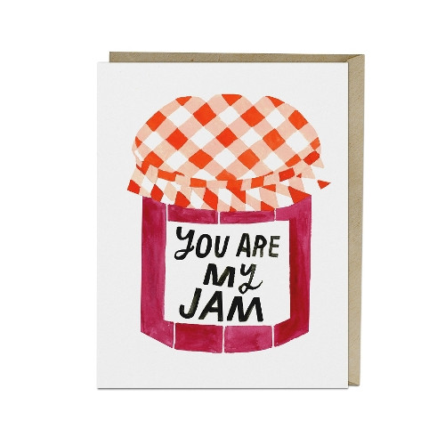 Abrams & Chronicle Books 6-Pack Lisa Congdon for Em & Friends Women You Are My Jam Card