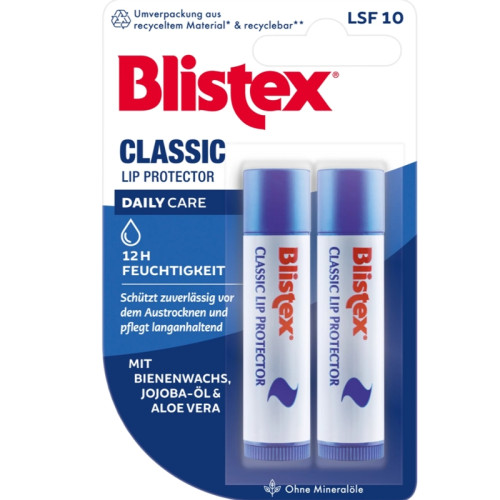 Blistex Lip Balm Classic 2x4g