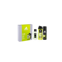 Produktbild för Giftset Adidas Pure Game Edt 100ml + Shower Gel 250ml + Deo Spray 150ml