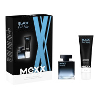 Produktbild för Giftset Mexx Black Man Edt 30ml + Shower Gel 50ml
