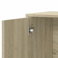 Produktbild för Skänk sonoma-ek 60x31x70 cm konstruerat trä