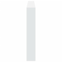 Produktbild för Sänggavel med LED vit 200x17x102 cm