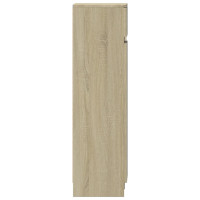 Produktbild för Skoskåp sonoma-ek 100,5x28x100 cm konstruerat trä