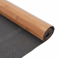 Produktbild för Matta rektangulär naturlig 60x400 cm bambu