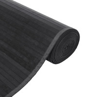 Produktbild för Matta rektangulär grå 70x100 cm bambu