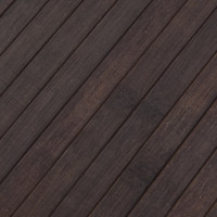 Produktbild för Matta rektangulär mörkbrun 80x100 cm bambu