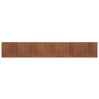 Produktbild för Matta rektangulär brun 80x500 cm bambu