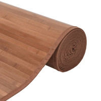 Produktbild för Matta rektangulär naturlig 70x300 cm bambu