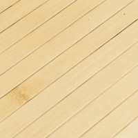 Produktbild för Matta rektangulär ljus naturlig 100x300 cm bambu