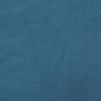 Produktbild för Soffgrupp med dynor 3 delar blå sammet