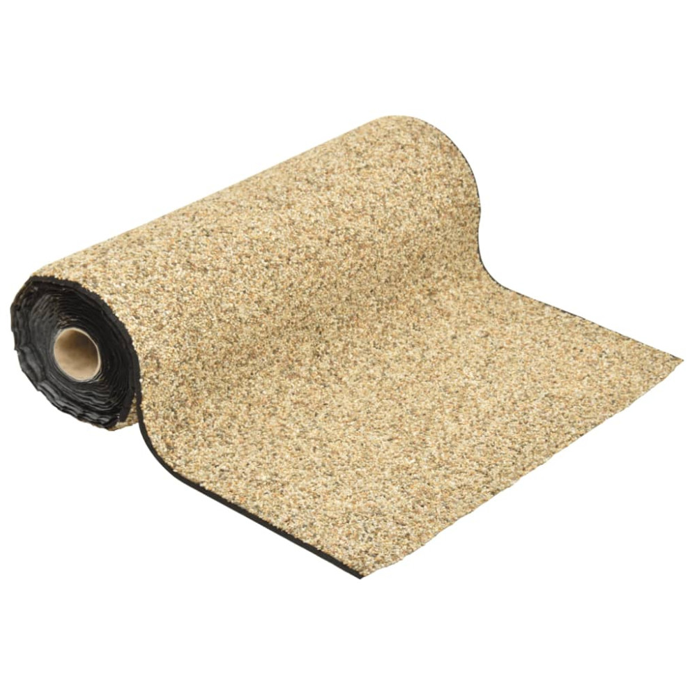 Produktbild för Kantmatta naturlig sand 900x60 cm