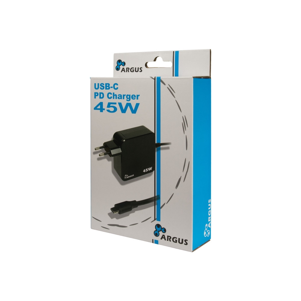 Produktbild för Inter-Tech PD-2045 strömadapter - USB-C - 45 watt