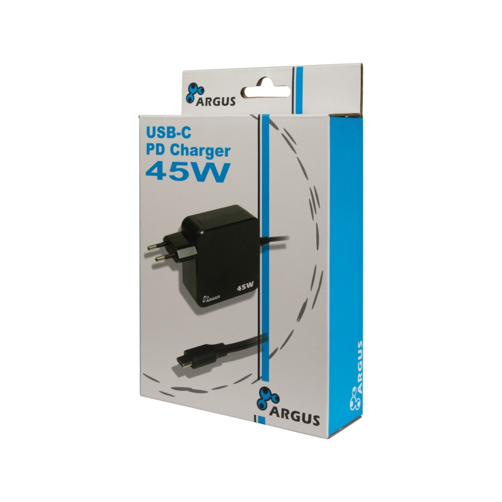 Produktbild för Inter-Tech PD-2045 strömadapter - USB-C - 45 watt