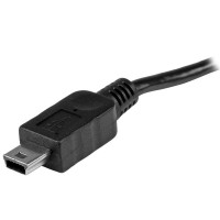 Produktbild för StarTech.com USB OTG-kabel - Micro USB till Mini USB - M/M - 20 cm