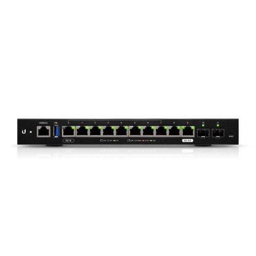 Ubiquiti Networks Ubiquiti EdgeRouter ER-12 kabelansluten router Gigabit Ethernet Svart